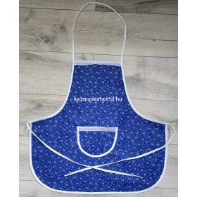 Női kötény - Kékfestő - Kerek aljú