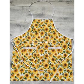 Női kötény - Napraforgó - Négyzet alakú