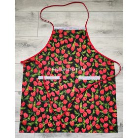 Női kötény - Tulipán - Négyzet alakú