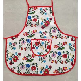 Női kötény - Kalocsai - Kerek aljú